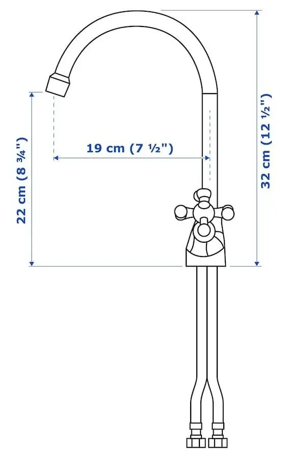 Set de mobila Ikea Enhet etajera 139x63x87 (Antracit/Gri) - 6