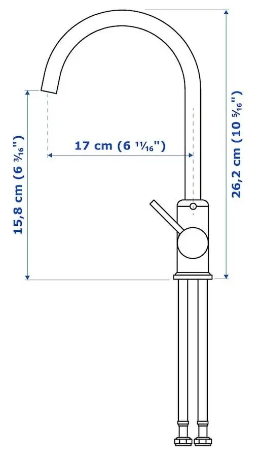 Set de mobila Ikea Enhet etajera 139x63x87 (Alb/Aspect Beton) - 6