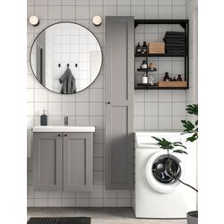 Set de mobila Ikea Enhet/Tvallen 13 piese/penal 64x43x65 (Gri/Antracit)
