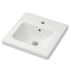 Set de mobila Ikea Enhet/Tvallen 16 piese 44x43x87 (Alb/Gri-Verde Deschis) Thumb