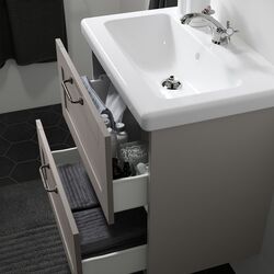 Set de mobila Ikea Enhet/Tvallen 18 piese 102x43x65 (Gri/Antracit) Thumb
