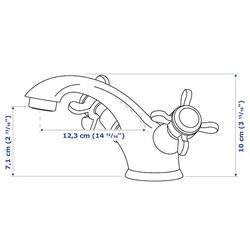 Set de mobila Ikea Enhet/Tvallen 18 piese 102x43x65 (Gri/Antracit) Thumb