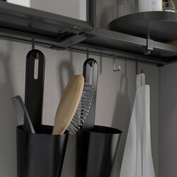 Set de mobila Ikea Enhet/Tvallen 18 piese 64x43x65 (Gri/Antracit) Thumb