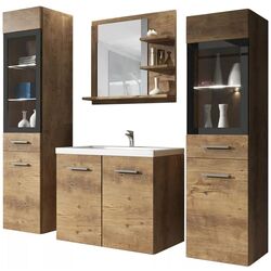 Set de mobila Mirjan24 Apogon/Madrit I (Chestnut Breslau) Thumb