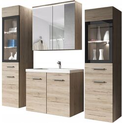 Set de mobila Mirjan24 Apogon/Madrit II (Sanremo Oak)