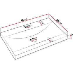 Комплект мебели Mirjan24 Apogon/Madrit II (White/White Gloss) Thumb