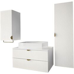 Set de mobila Mirjan24 Boterio I/Aniabo (White)