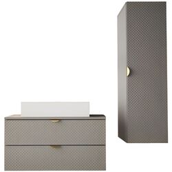 Set de mobila Mirjan24 Boterio III/Aniabo (Gray)