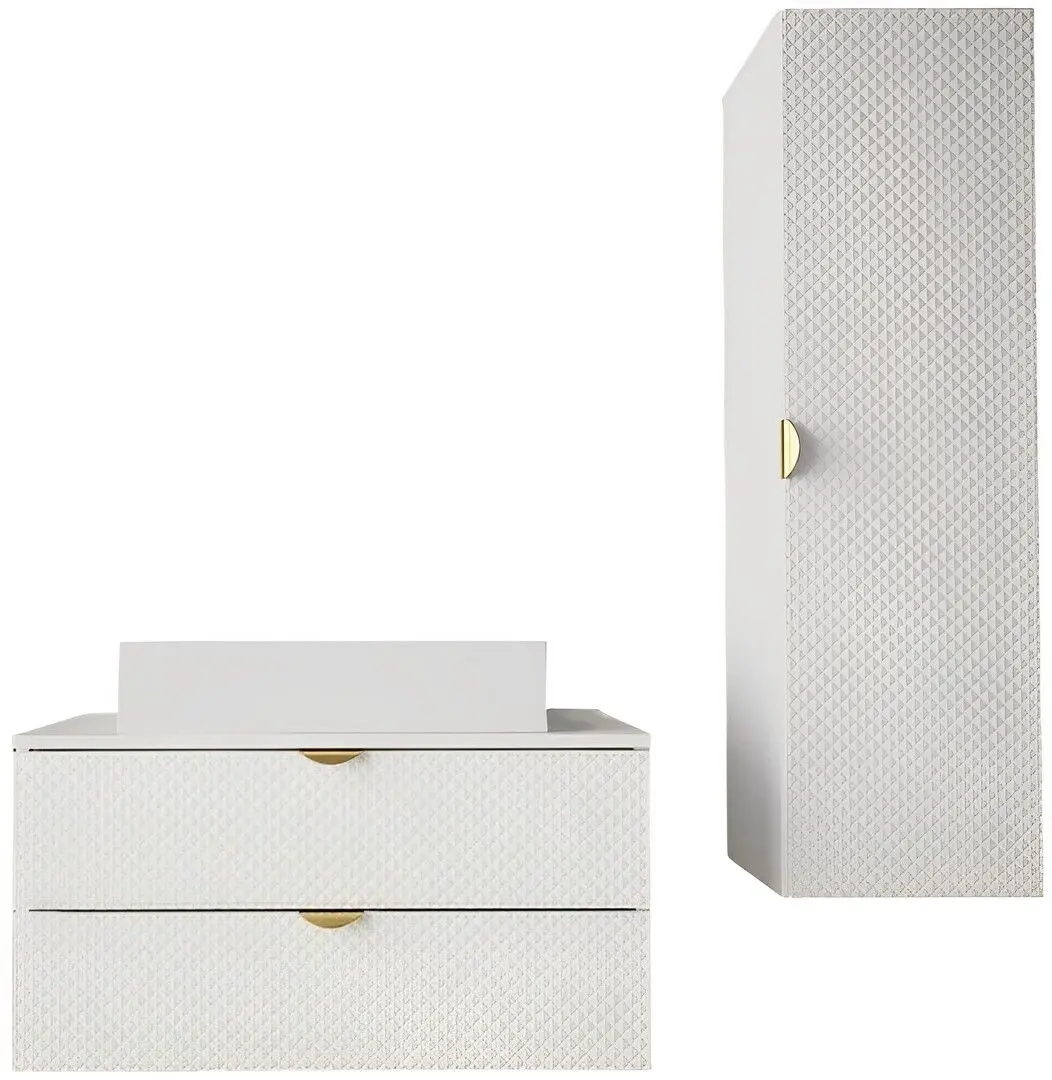 Set de mobila Mirjan24 Boterio III/Aniabo (White)