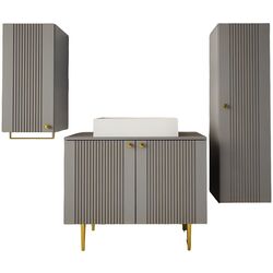 Set de mobila Mirjan24 Cintori I/Abires (Gray)