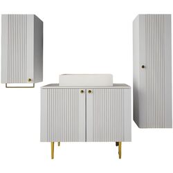 Set de mobila Mirjan24 Cintori I/Abires (White)