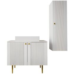 Set de mobila Mirjan24 Cintori III/Abites (White)