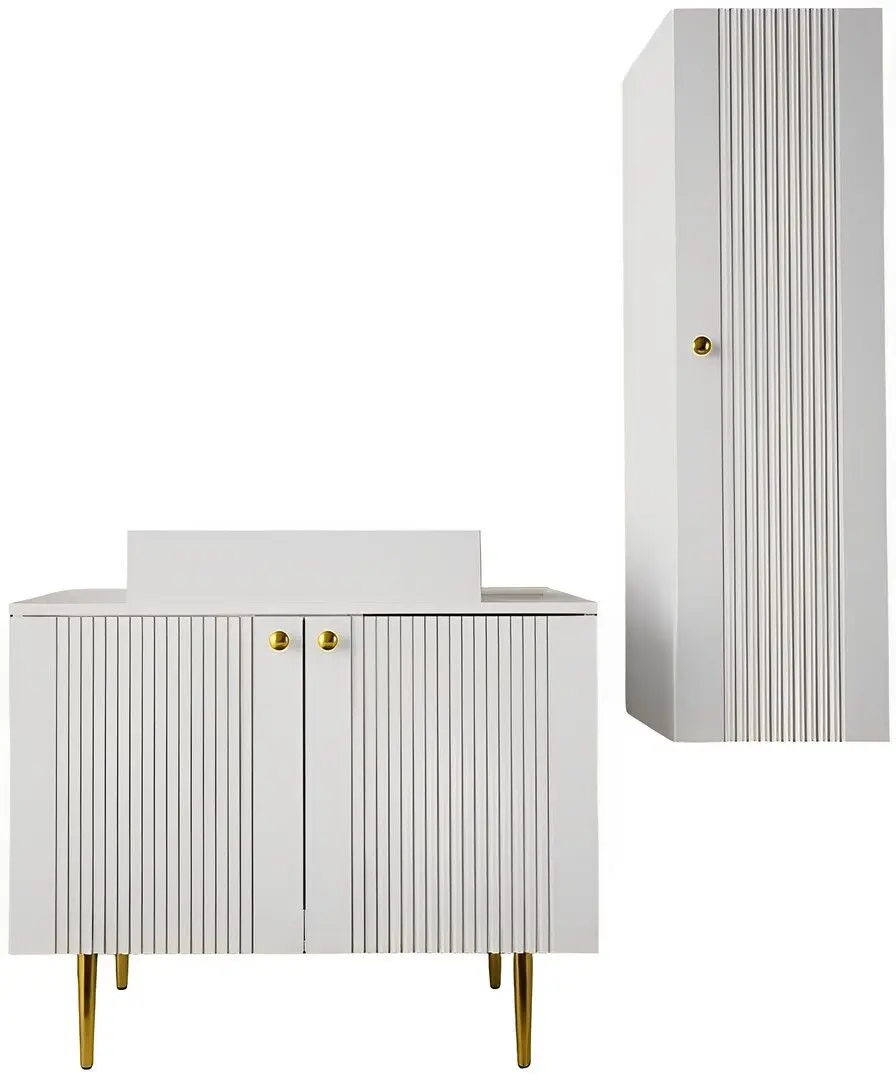 Set de mobila Mirjan24 Cintori III/Abites (White)