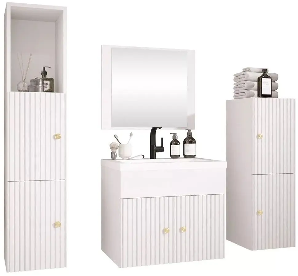 Set de mobila Mirjan24 Hortens/Logo Ryfel II (White)