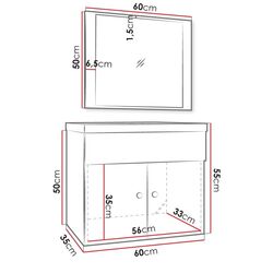 Set de mobila Mirjan24 Hortens/Logo Ryfel IV (Black) Thumb