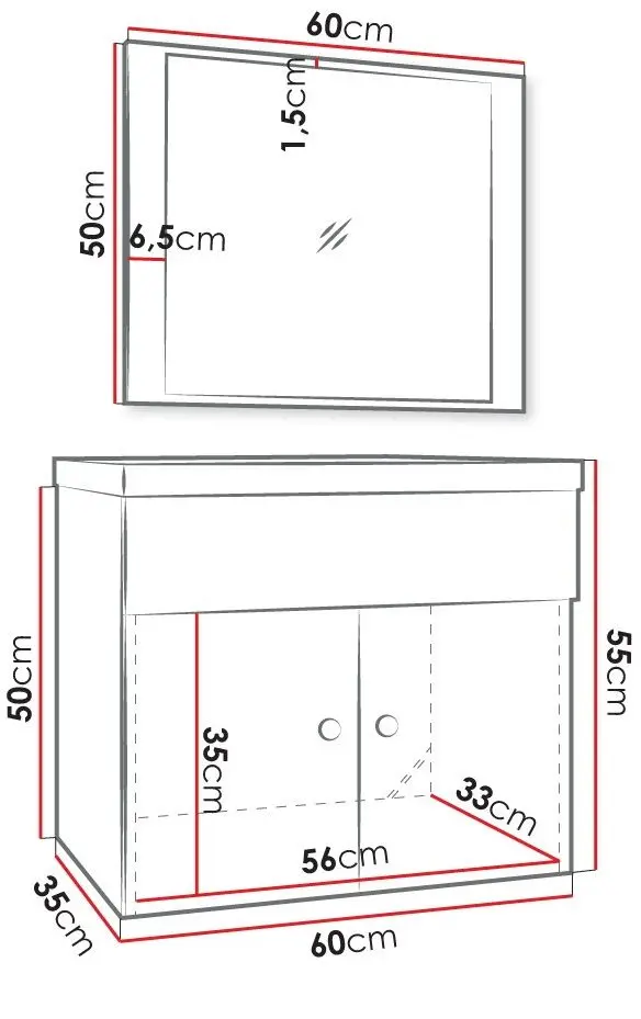 Комплект мебели Mirjan24 Hortens/Logo Ryfel IV (White) - 2
