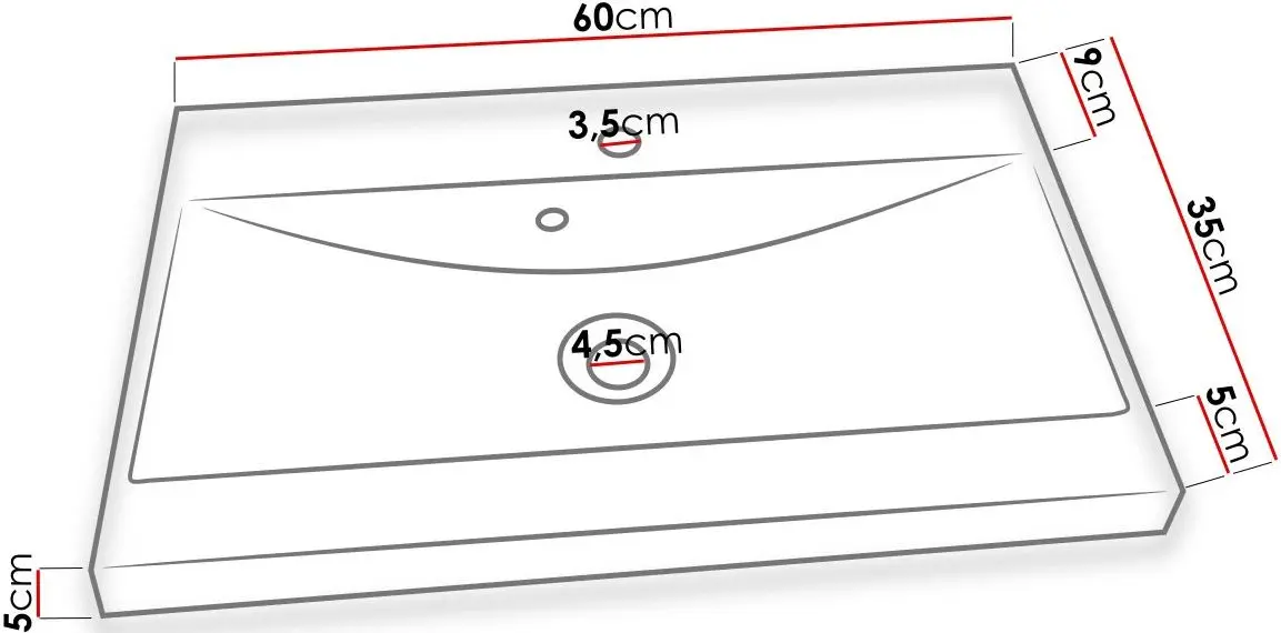 Set de mobila Mirjan24 Lumia/Alba (Bodega/White Gloss)