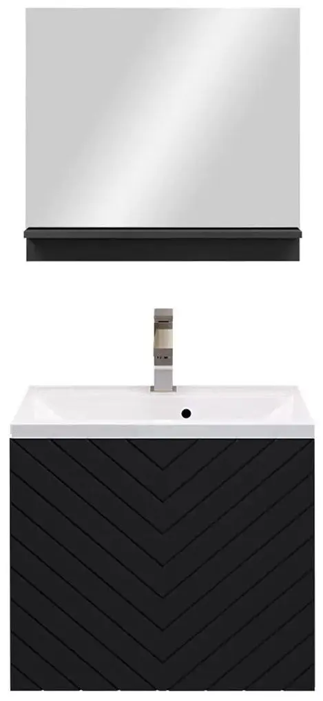 Set de mobila Mirjan24 Najrip/Nexso (Black)