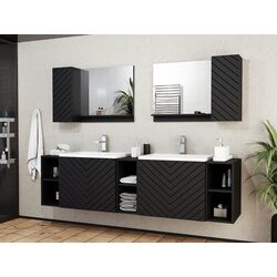 Set de mobila Mirjan24 Najrip/Nexso II (Black)