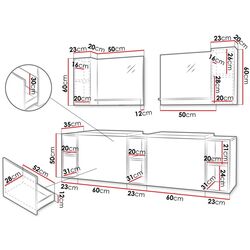 Комплект мебели Mirjan24 Najrip/Nexso II (White) Thumb