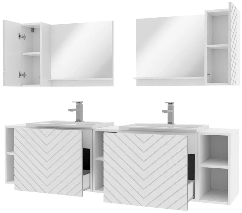 Комплект мебели Mirjan24 Najrip/Nexso II (White) - 5