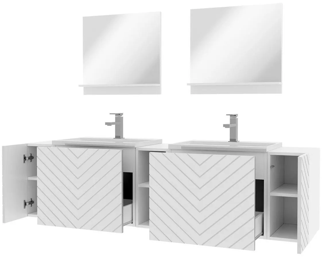 Set de mobila Mirjan24 Najrip/Nexso III (Black)