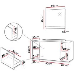 Set de mobila Mirjan24 Najrip/Nexso IX (White) Thumb