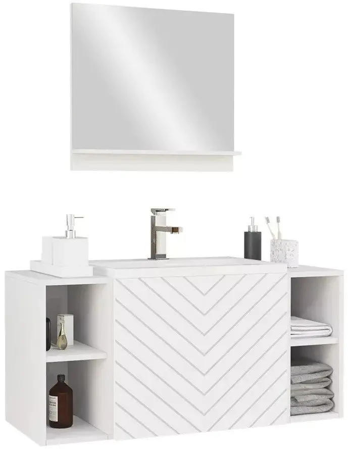 Set de mobila Mirjan24 Najrip/Nexso IX (White)