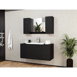 Set de mobila Mirjan24 Najrip/Nexso VII (Black)