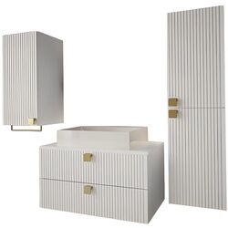 Set de mobila Mirjan24 Petralio I/Gariano (White)