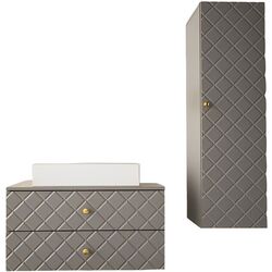 Set de mobila Mirjan24 Rilonis III/Gatreto (Gray) Thumb