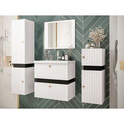 Set de mobila Mirjan24 Syliko/Tiko I (White/Black) Thumb