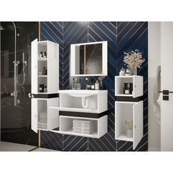 Set de mobila Mirjan24 Syliko/Tiko I (White/Black) Thumb