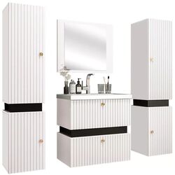 Set de mobila Mirjan24 Syliko/Tiko II (White/Black) Thumb