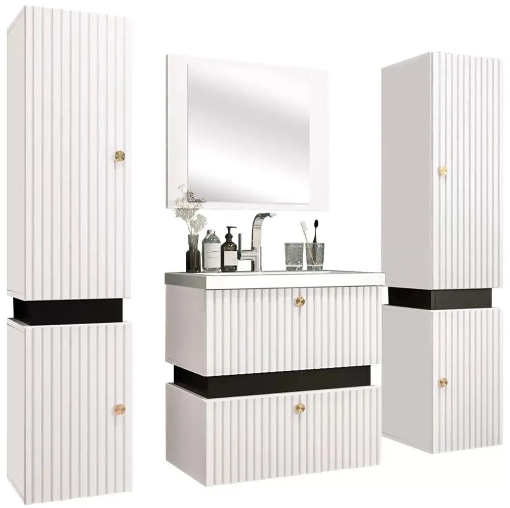 Set de mobila Mirjan24 Syliko/Tiko II (White/Black) - 8