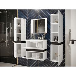 Set de mobila Mirjan24 Syliko/Tiko II (White/Black) Thumb