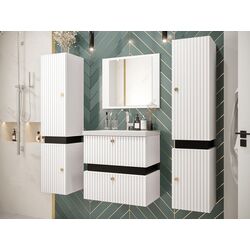 Set de mobila Mirjan24 Syliko/Tiko II (White/Black) Thumb