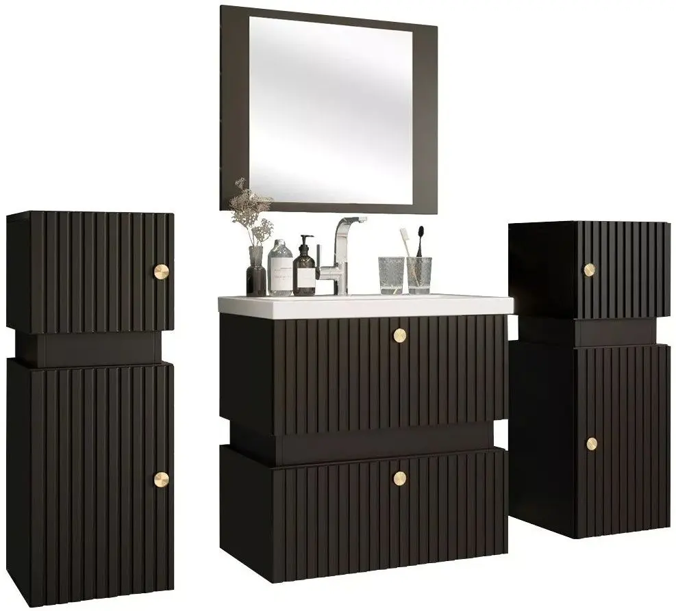 Комплект мебели Mirjan24 Syliko/Tiko III (Black) - 4