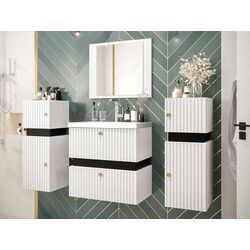 Комплект мебели Mirjan24 Syliko/Tiko III (White/Black) Thumb