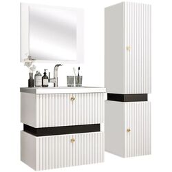 Set de mobila Mirjan24 Syliko/Tiko IV (White/Black) Thumb