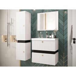 Set de mobila Mirjan24 Syliko/Tiko IV (White/Black) Thumb