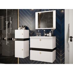 Комплект мебели Mirjan24 Syliko/Tiko V (White/Black)