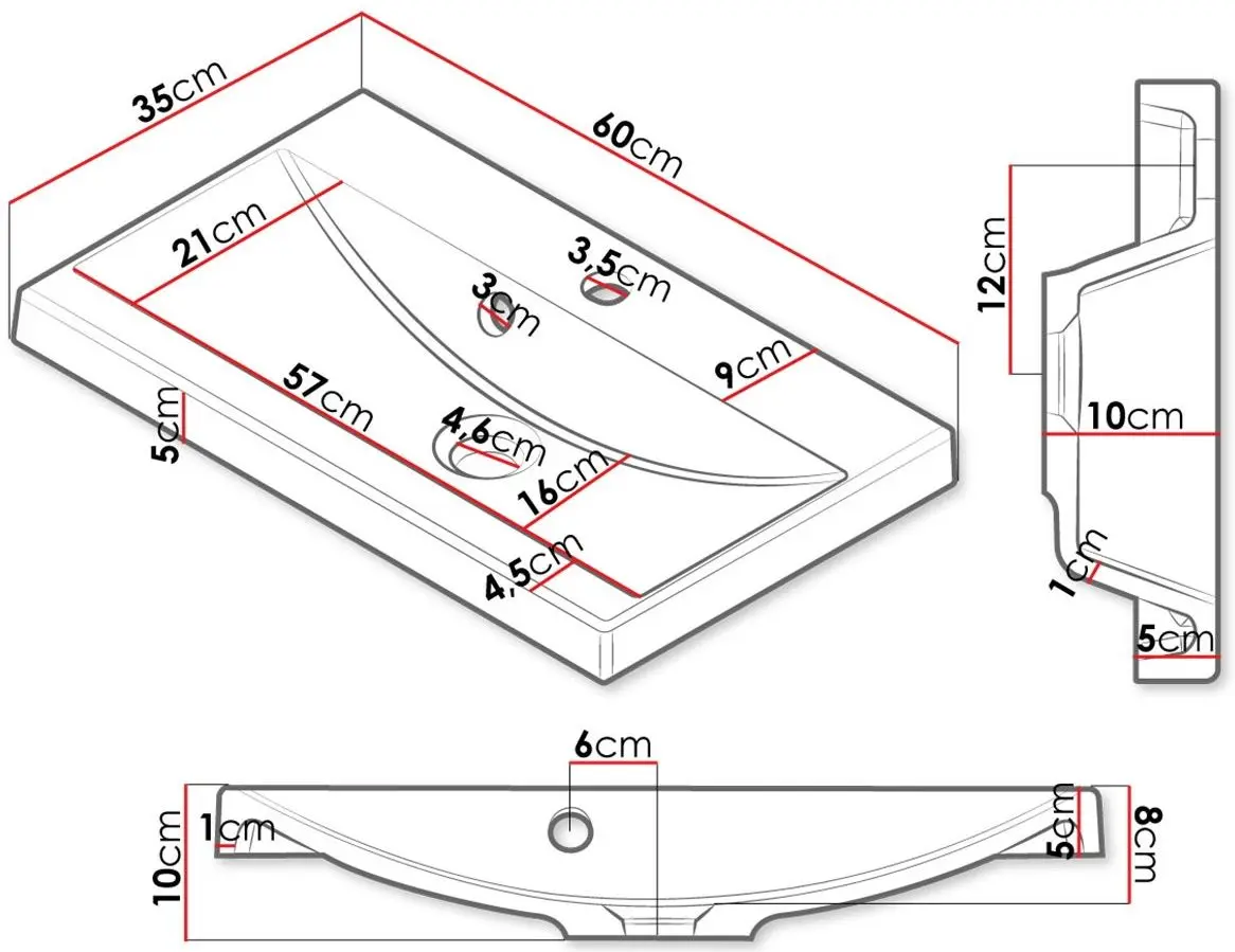 Set de mobila Mirjan24 Syliko/Tiko VI (Black)