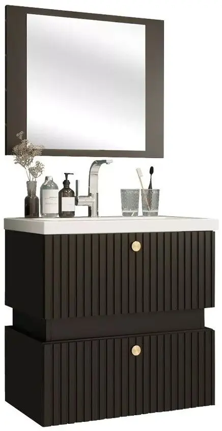 Set de mobila Mirjan24 Syliko/Tiko VI (Black)