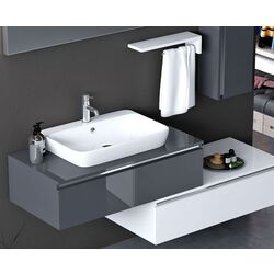 Set de mobila Nplus Baco Plus 160 (White/Metallic Anthracite) Thumb