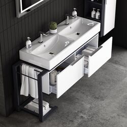 Комплект мебели Nplus Omega 120 (White/Anthracite) Thumb