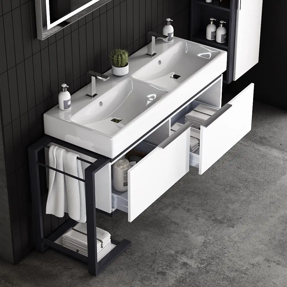 Комплект мебели Nplus Omega 120 (White/Anthracite) - 3