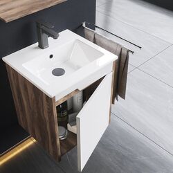 Set de mobila Orka Brick 45 (White/Mese Oak) Thumb