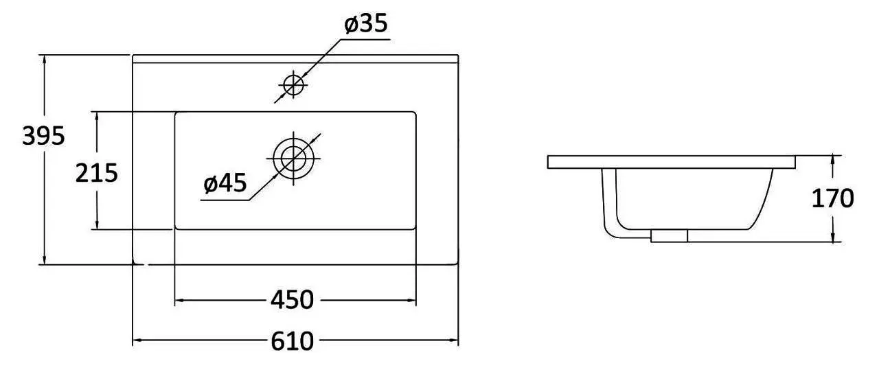 Set de mobilă RJ Atlant RZJ610 (White) - 5