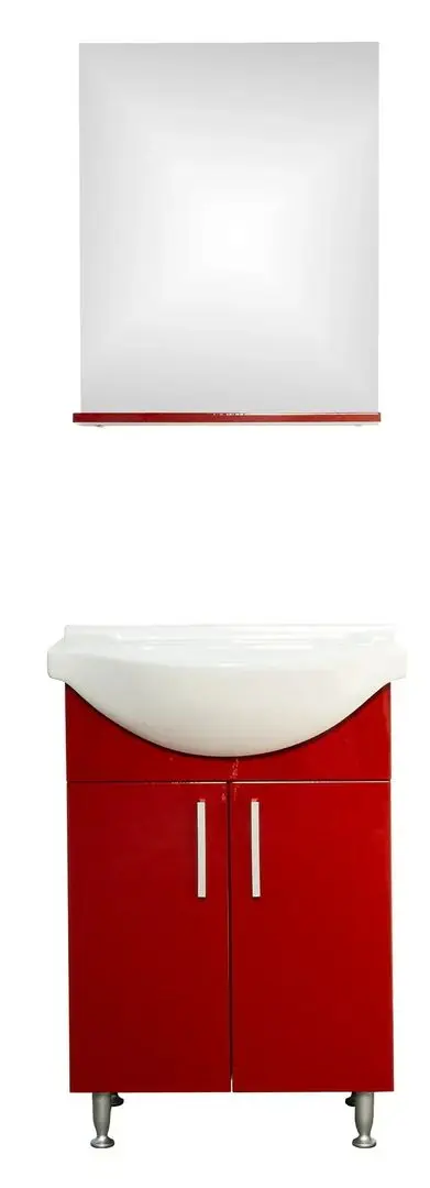Set mobilier baie Sanitop Bella (Red/White)